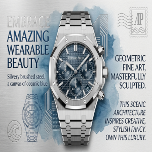 Audemars Piguet Royal Oak Chronograph 41mm Stainless Steel Blue Dial